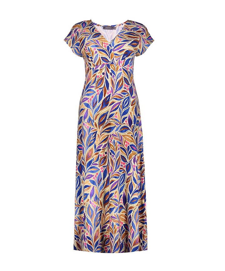 Dames jurk blauw