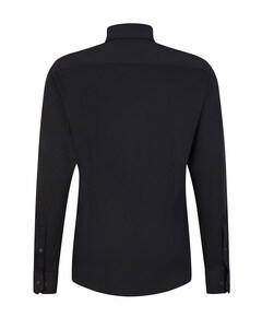 Heren overhemd lange mouw grijs