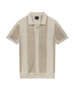 Heren polo beige