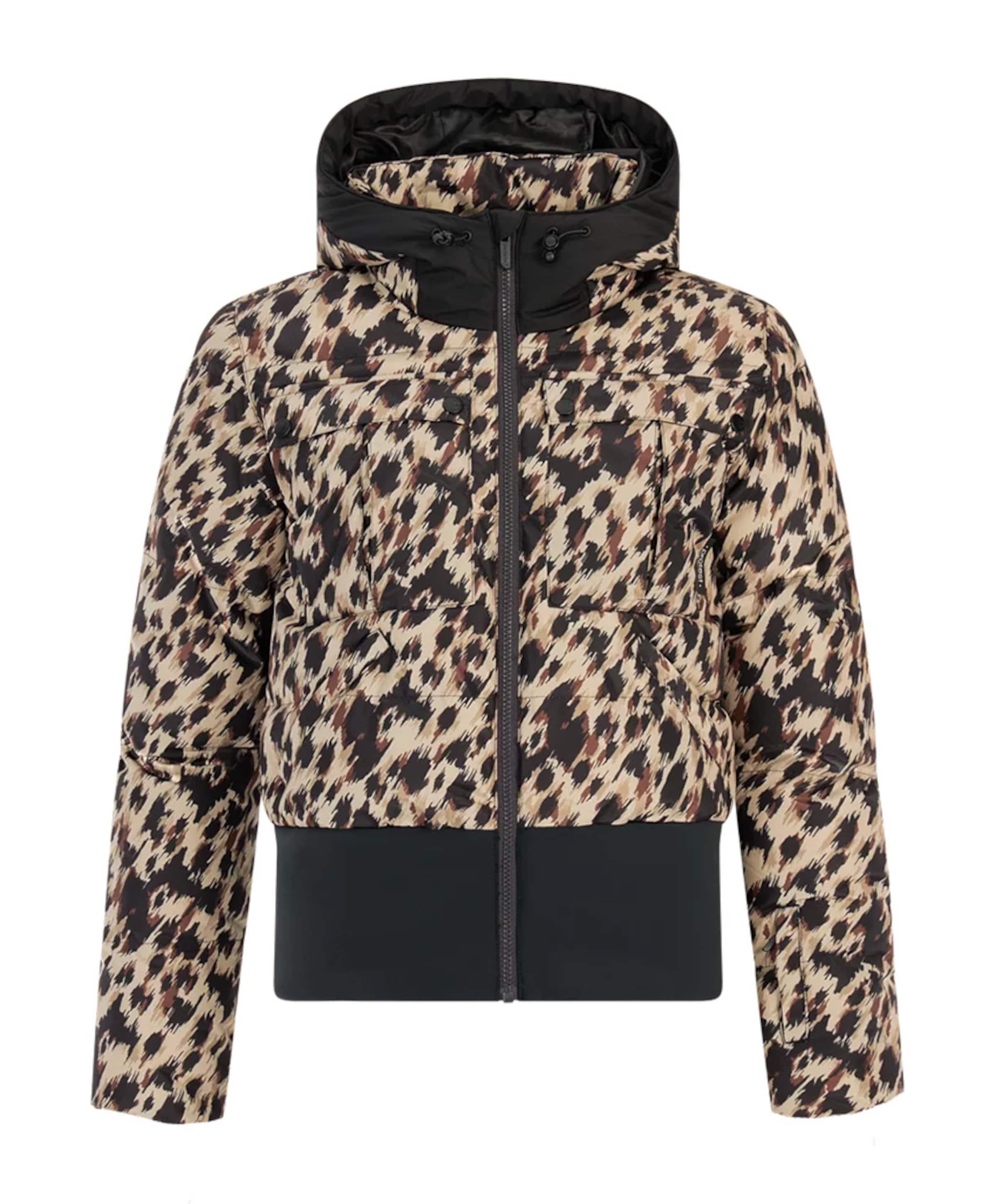 Dames ski-jas beige