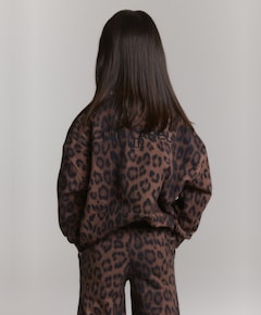 Meisjes sweater bruin