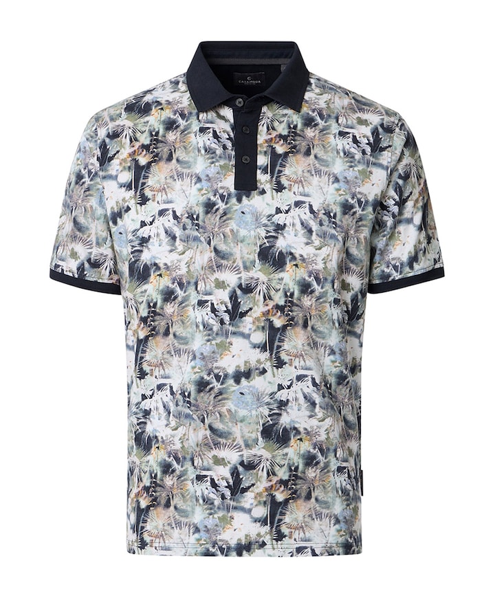 Heren polo groen