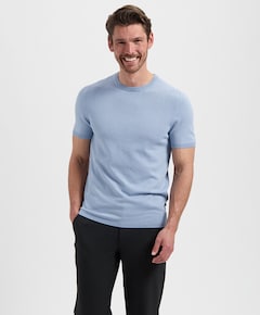 Heren T-shirt blauw