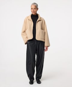 Dames jas beige