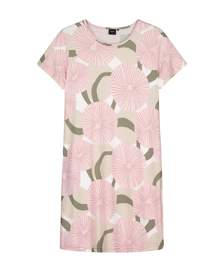 Dames nachthemd roze