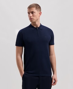 Heren polo blauw