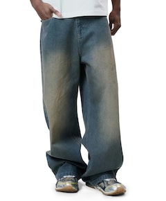 Fem baggy jeans uniseks