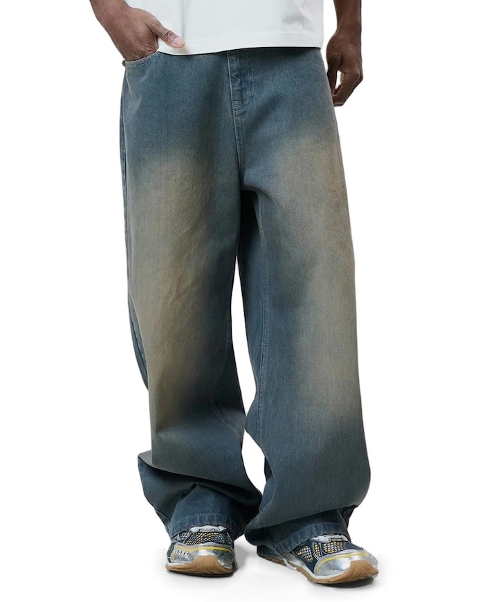 Fem baggy jeans uniseks