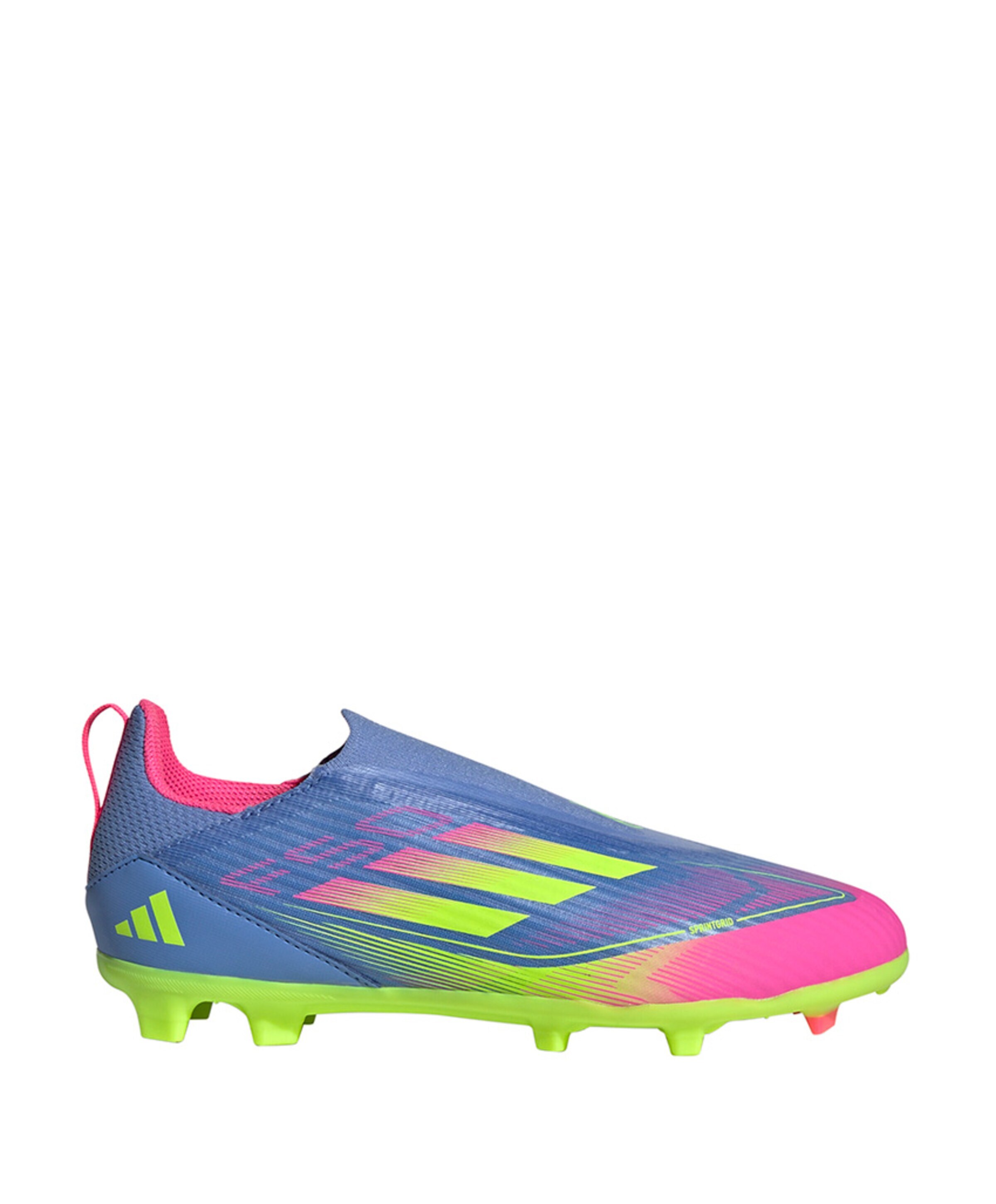 F50 League Ll Fg/mg J voetbalschoenen blauw