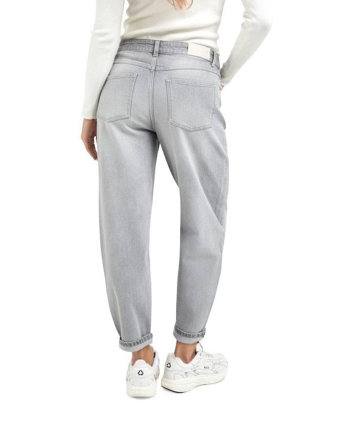 Barrel fit jeans 01-311125-510 lichtgrijs