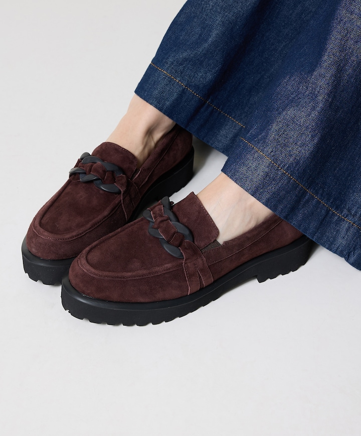 Celestina dames mocassins bruin