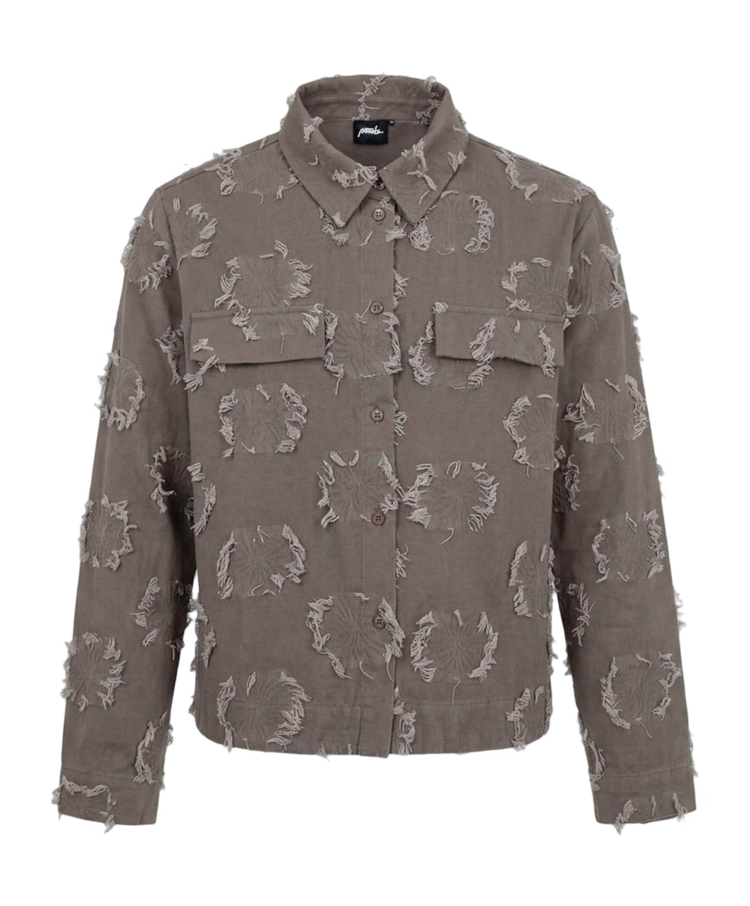 Dames blouse bruin