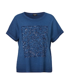Dames T-shirt blauw
