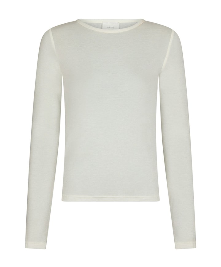 Dames longsleeve wit