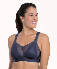 Dames sport bh blauw