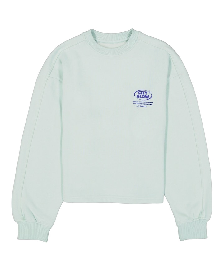 Meisjes sweater groen