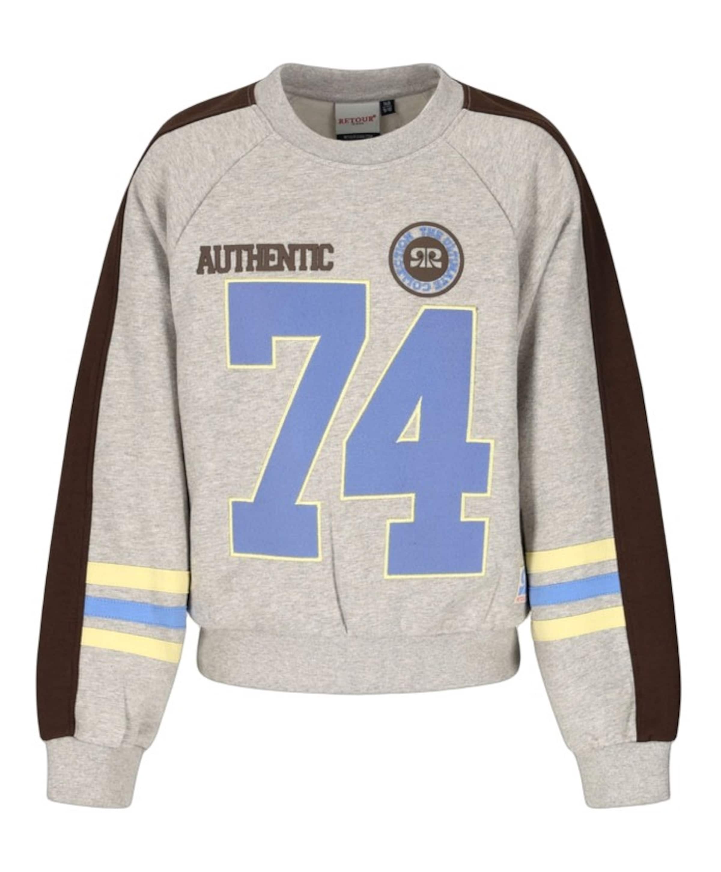 Meisjes sweater grijs