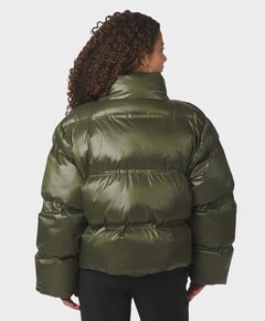 Dames jas groen