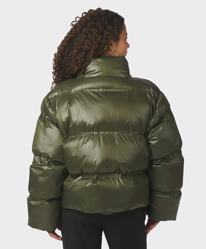 Dames jas groen