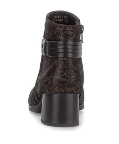 dames enkellaarzen bruin