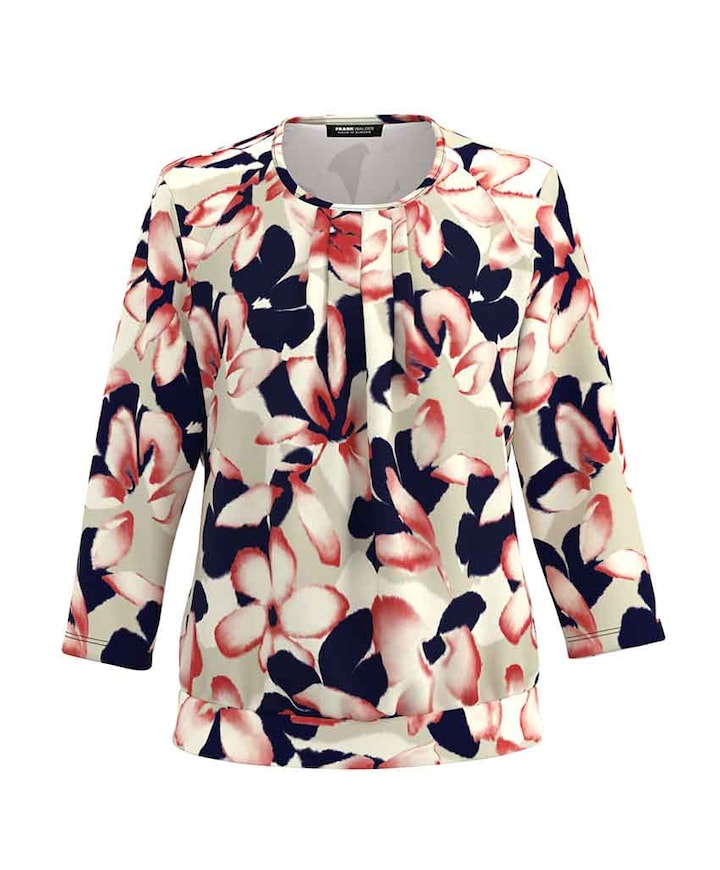 Dames longsleeve rood