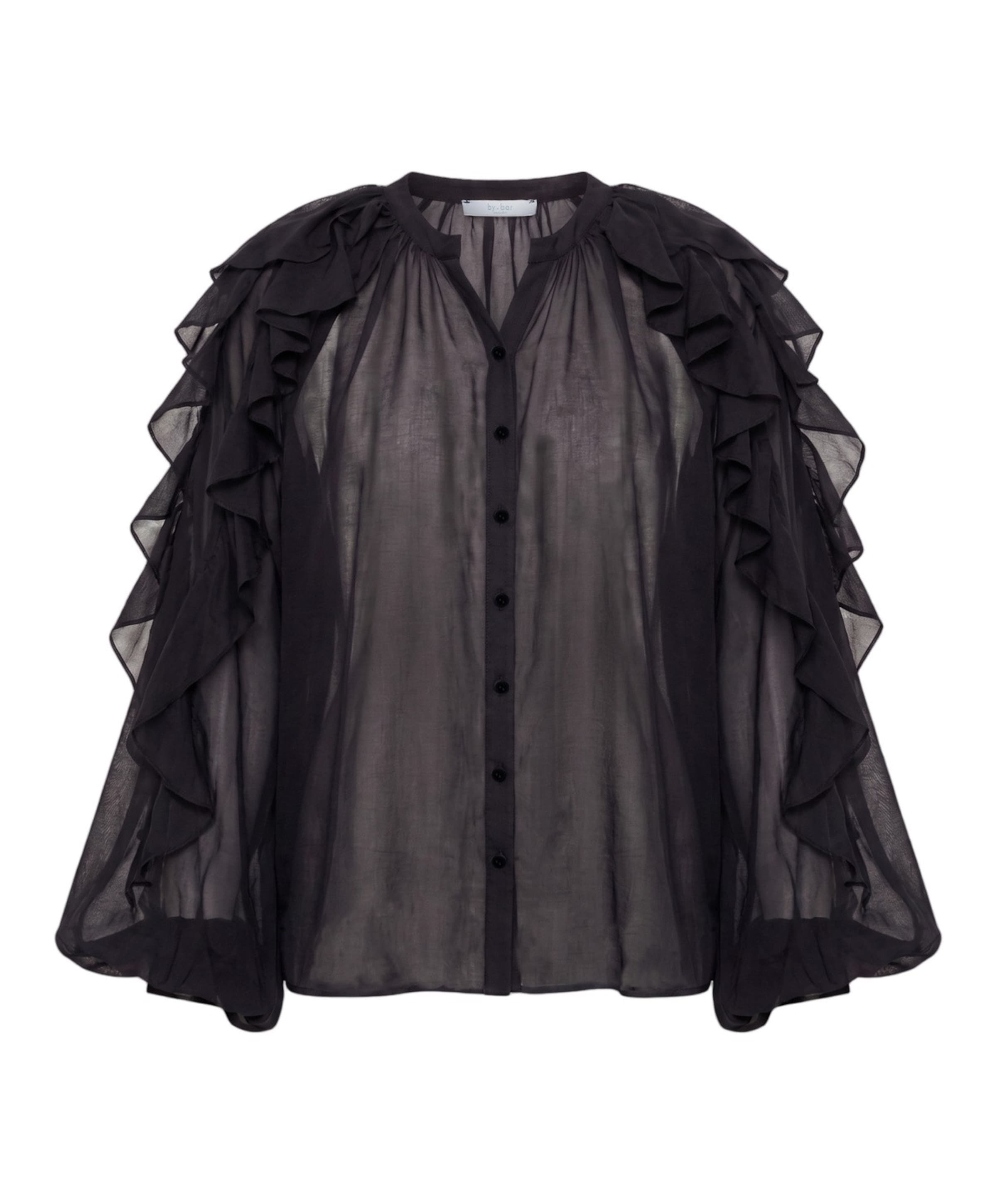 Dames blouse zwart