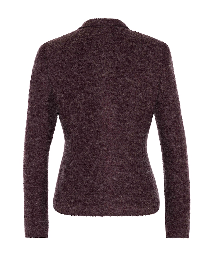 Dames jas bordeaux