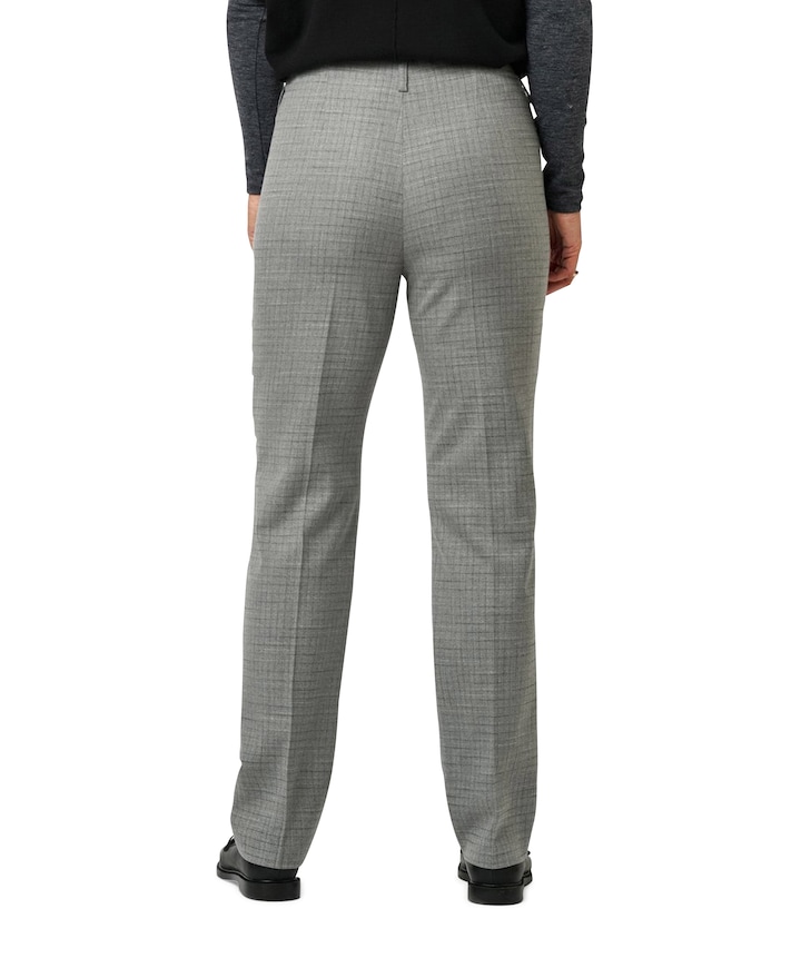 Meine beste Freundin Zip dames broek grijs