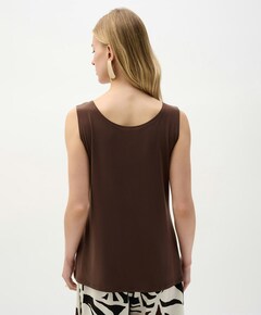 Dames top bruin