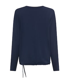 Dames longsleeve blauw