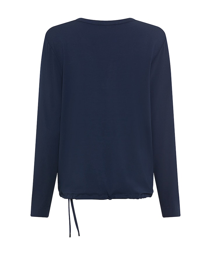Dames longsleeve blauw