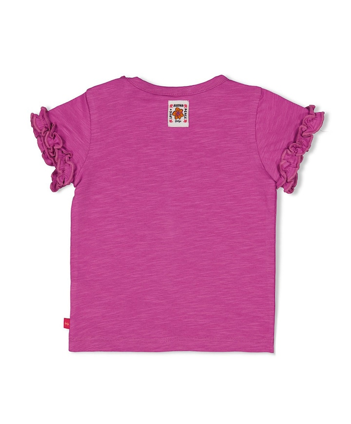 Meisjes T-shirt paars