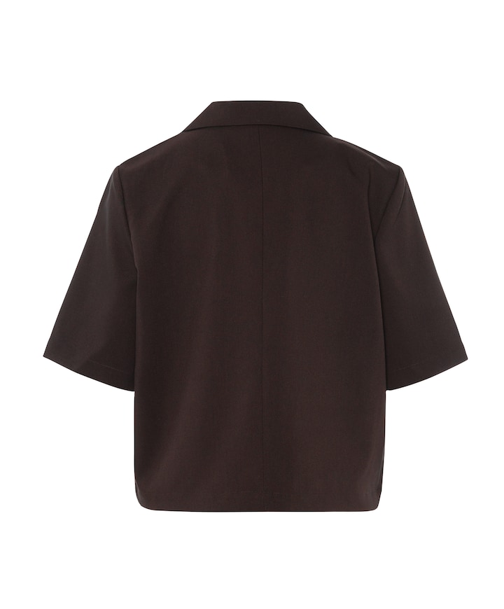 Dames blazer bruin