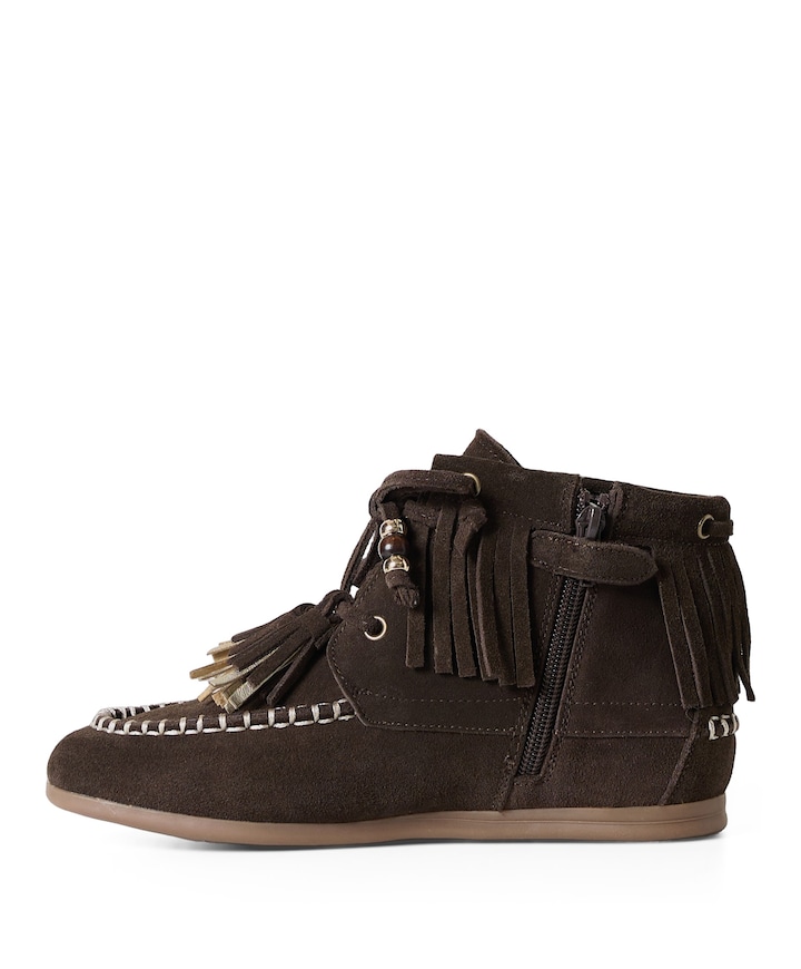 meisjes veterschoenen bruin