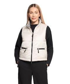 Dames bodywarmer beige