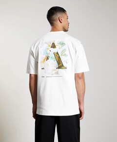 Heren T-shirt beige