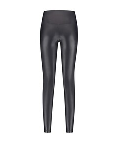 Shine Leggings High Waistband dames tights grijs
