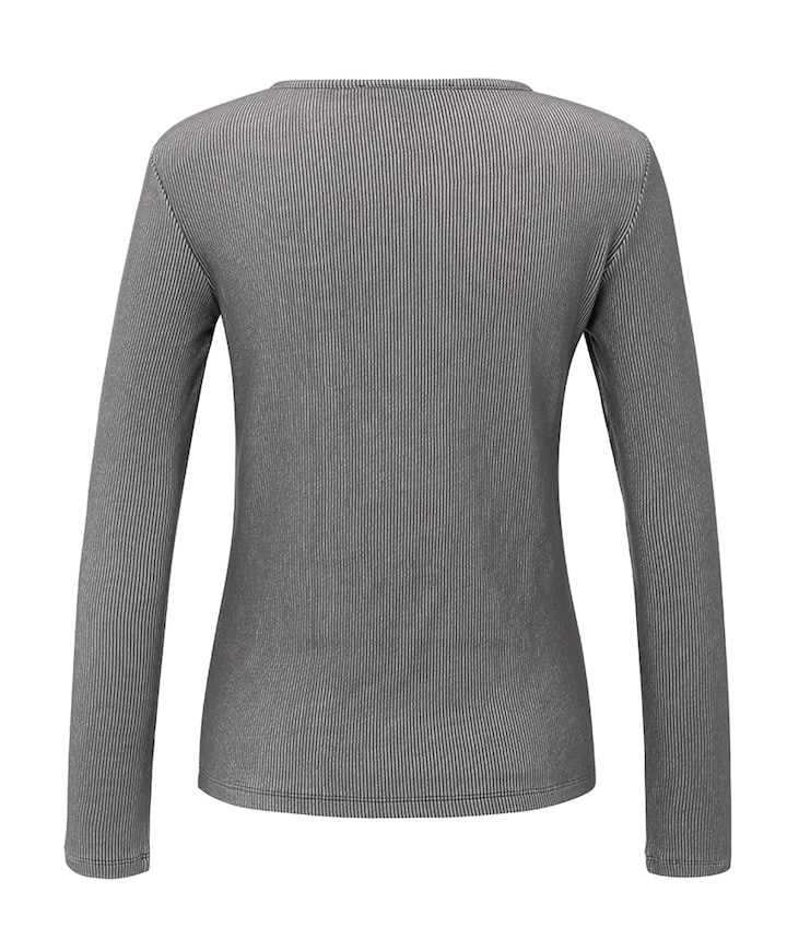 Dames longsleeve grijs
