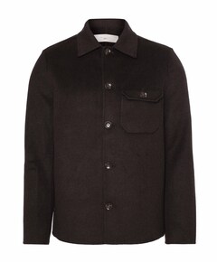 Heren overshirt bruin
