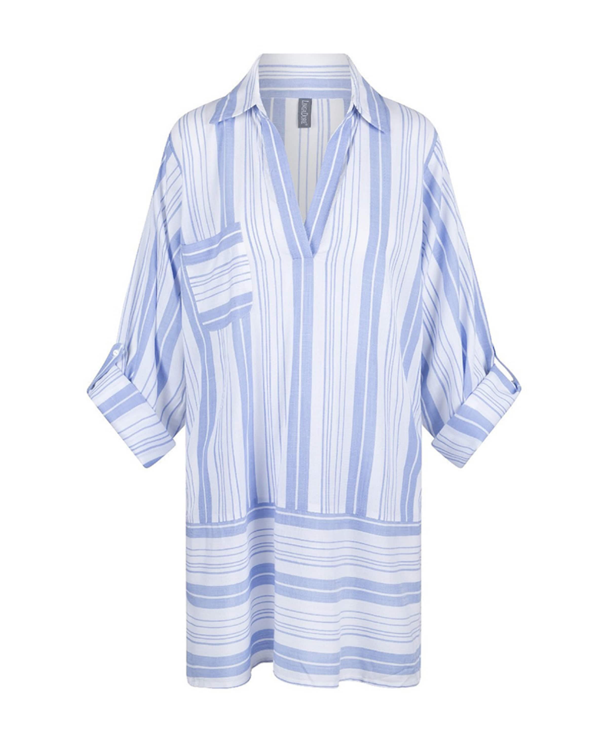 Dames nachthemd blauw