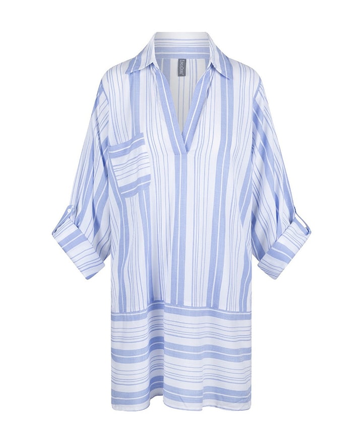 Dames nachthemd blauw