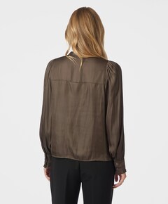Dames blouse bruin