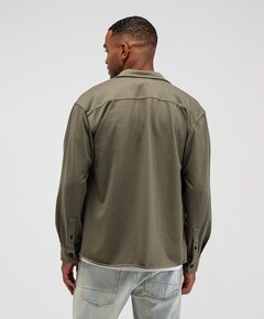 Heren overshirt groen