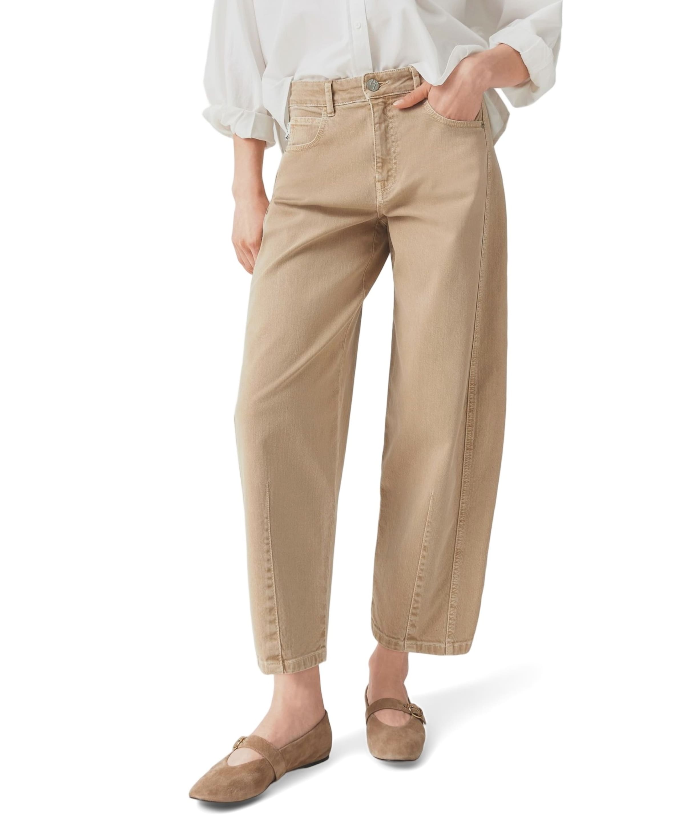 Lissie bolde dames jeans beige