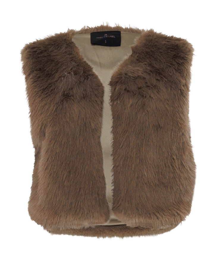 Gilet bruin