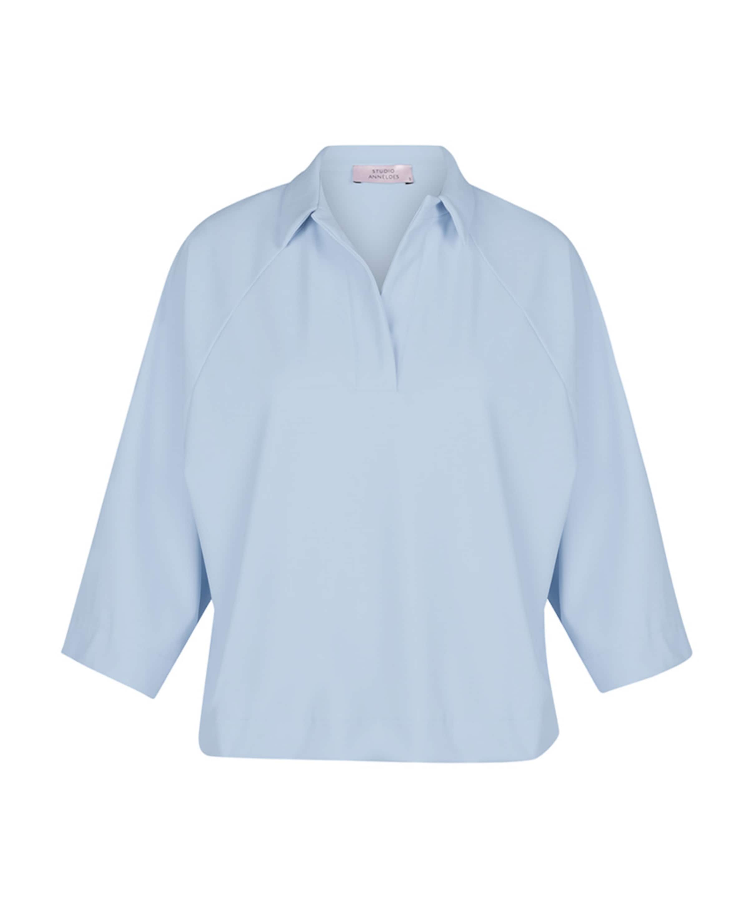 Dames polo blauw
