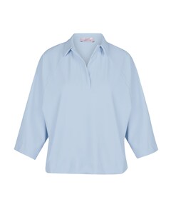 Dames polo blauw