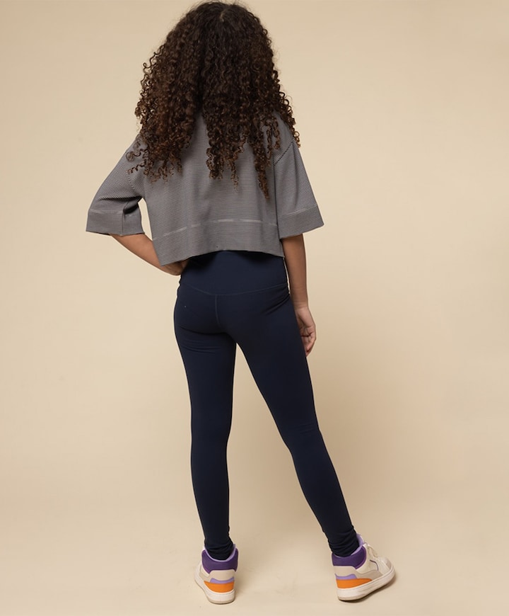 Legging broek blauw