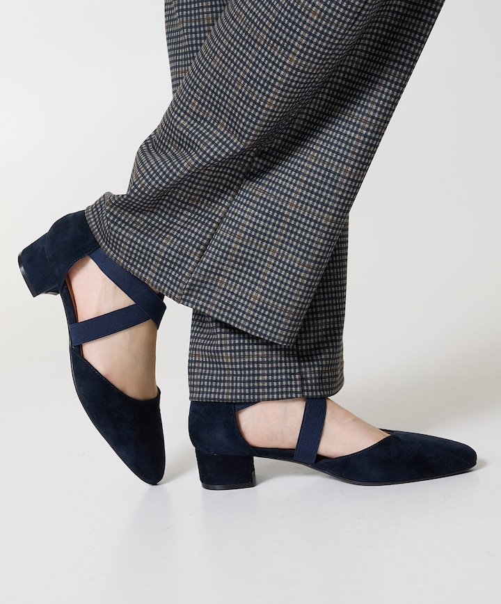 Dafne dames pumps blauw