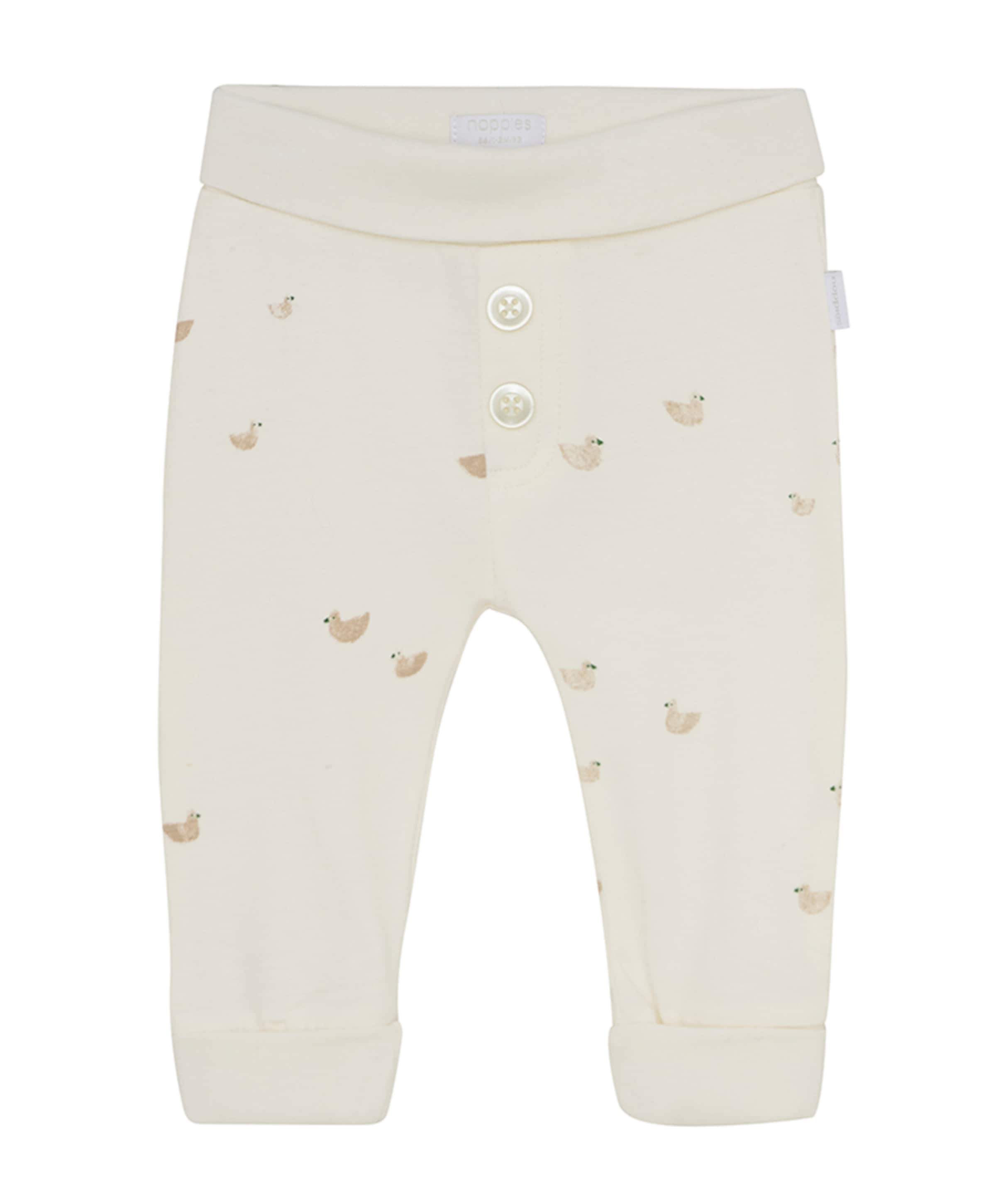 Unisex Neal regular fit broek ecru